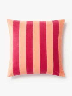 Copricuscino in velluto patchwork Remus