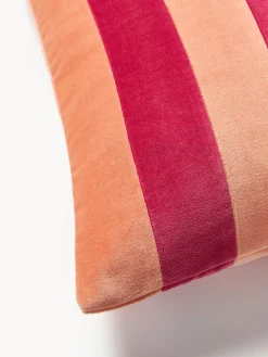 Copricuscino in velluto patchwork Remus