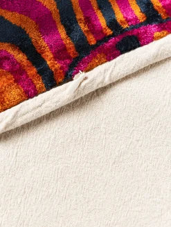 Copricuscino in viscosa con motivo jacquard tessuto Dima