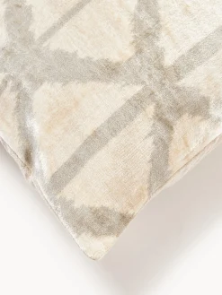 Copricuscino in viscosa con motivo jacquard Drew