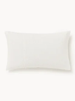 Copricusicno in cotone con cuciture decorative fatto a mano Terre