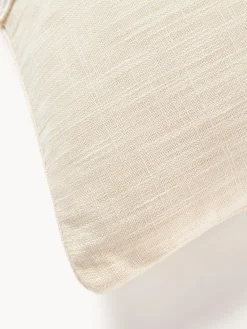 Copricusicno in cotone con cuciture decorative fatto a mano Terre