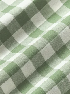Copripiumino in cotone a quadri Nels