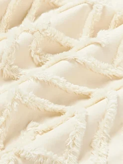 Copripiumino in cotone percalle con design trapuntato Phil