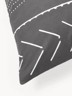 Copripiumino in cotone percalle con motivo boho Kohana