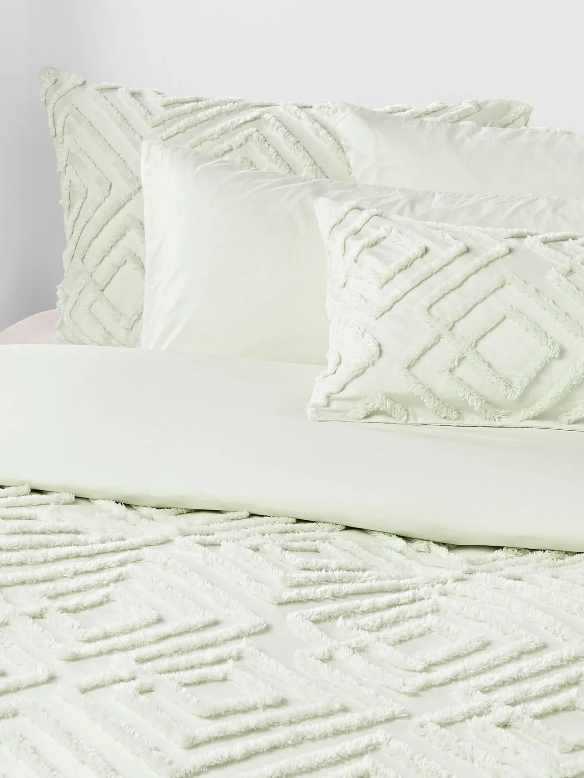 Copripiumino in cotone percalle con design trapuntato Phil