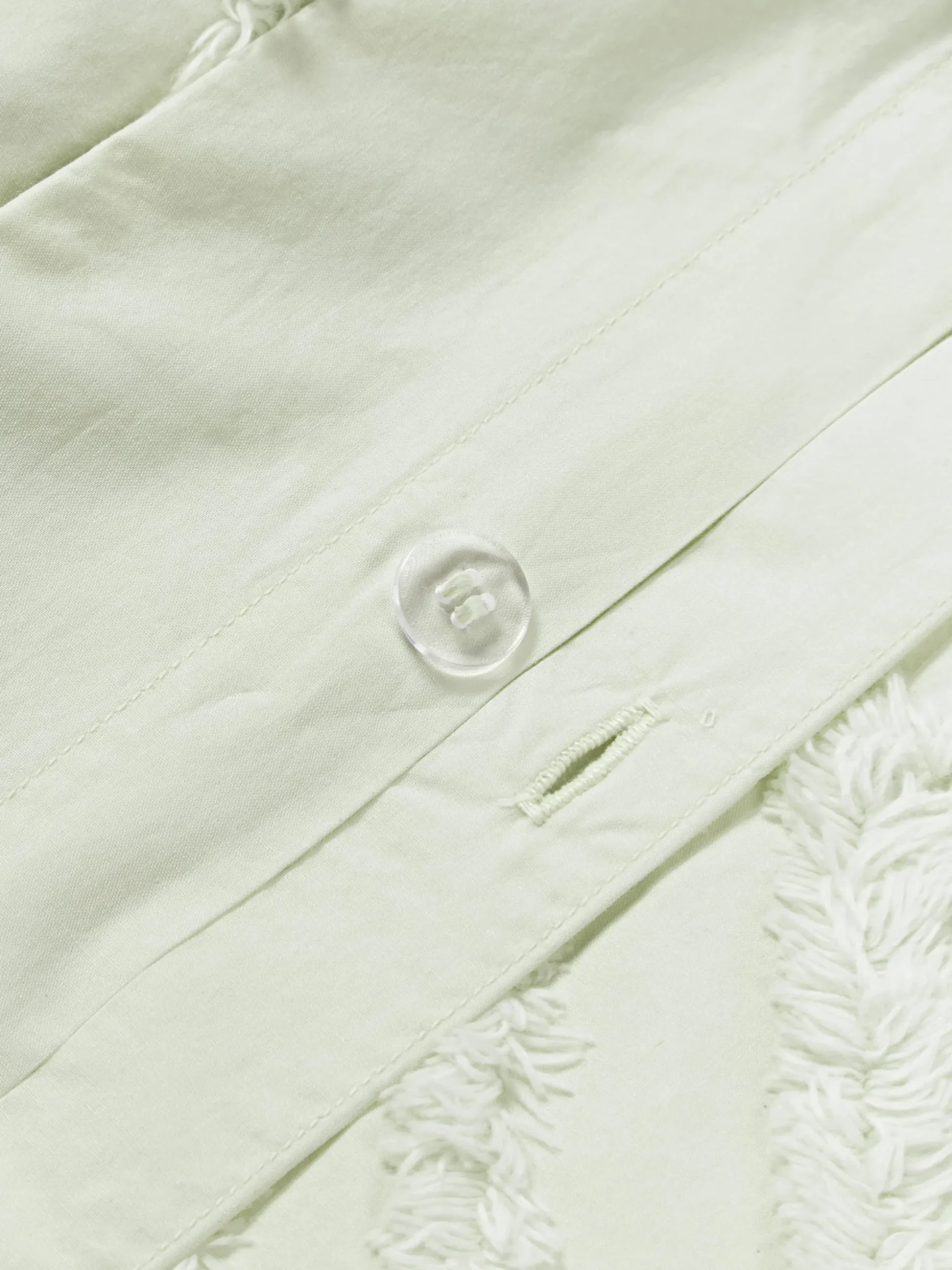 Copripiumino in cotone percalle con design trapuntato Phil