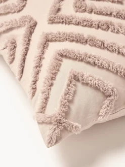 Copripiumino in percalle di cotone con design a ciuffi Phil