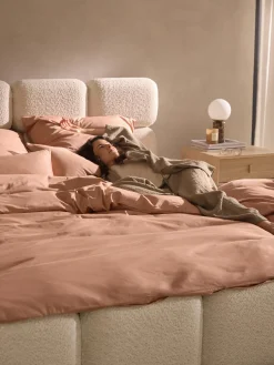 Copripiumino in raso di cotone Comfort