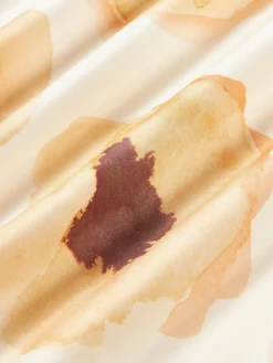 Copripiumino in raso di cotone con stampa floreale Fiorella