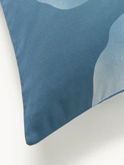Copripiumino in raso di cotone con stampa floreale Marino