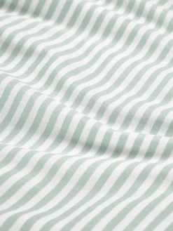 Copripiumino reversibile in cotone a righe Lorena