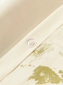 Copripiumino in raso di cotone floreale Anthea