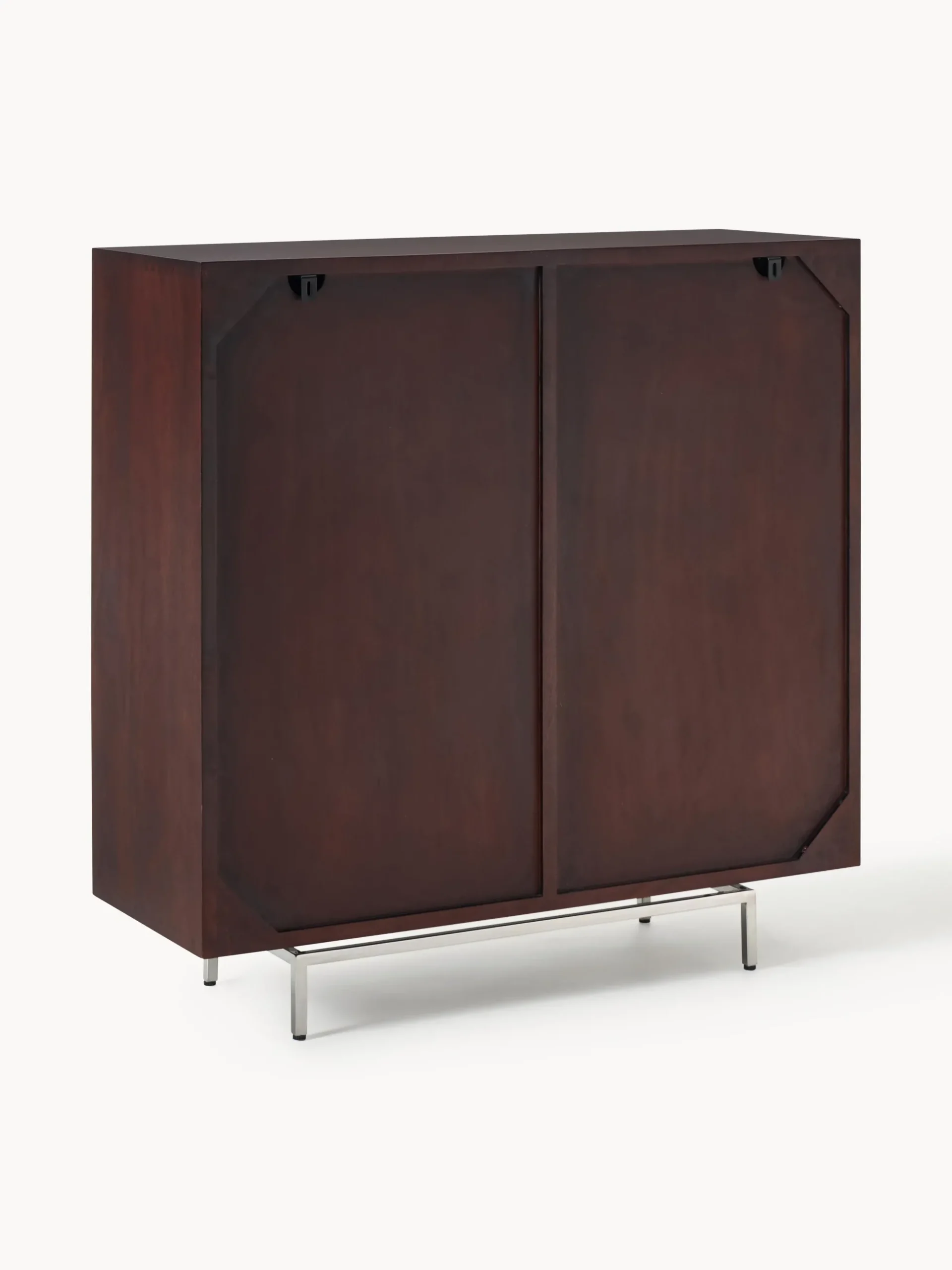 Credenza alta con ante in vetro a specchio Scarlett