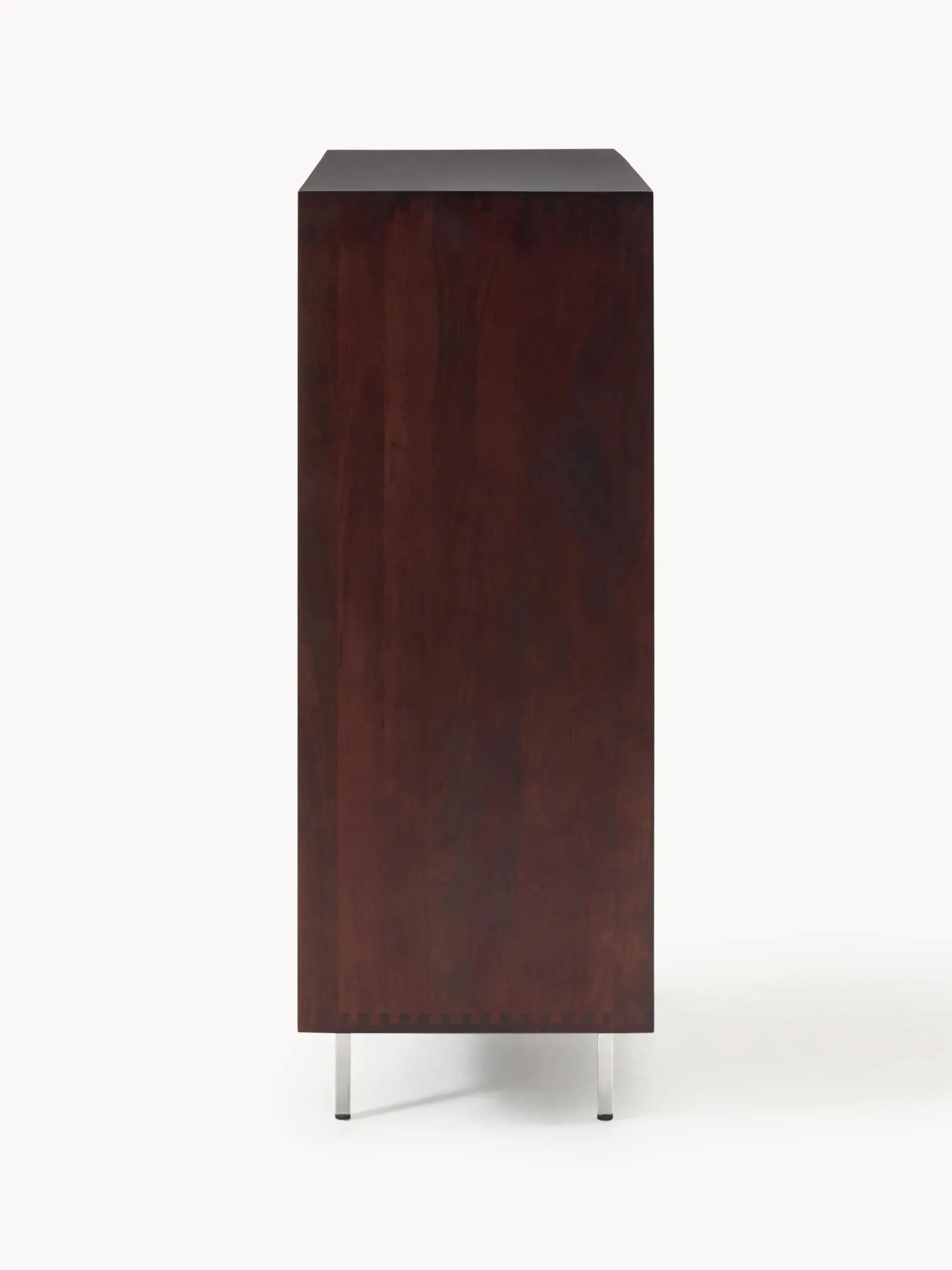 Credenza alta con ante in vetro a specchio Scarlett