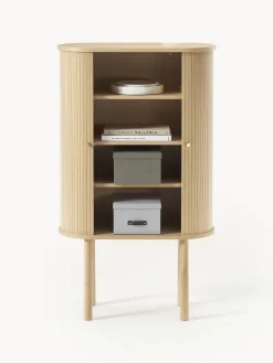 Credenza alta con frontale millerighe Calary