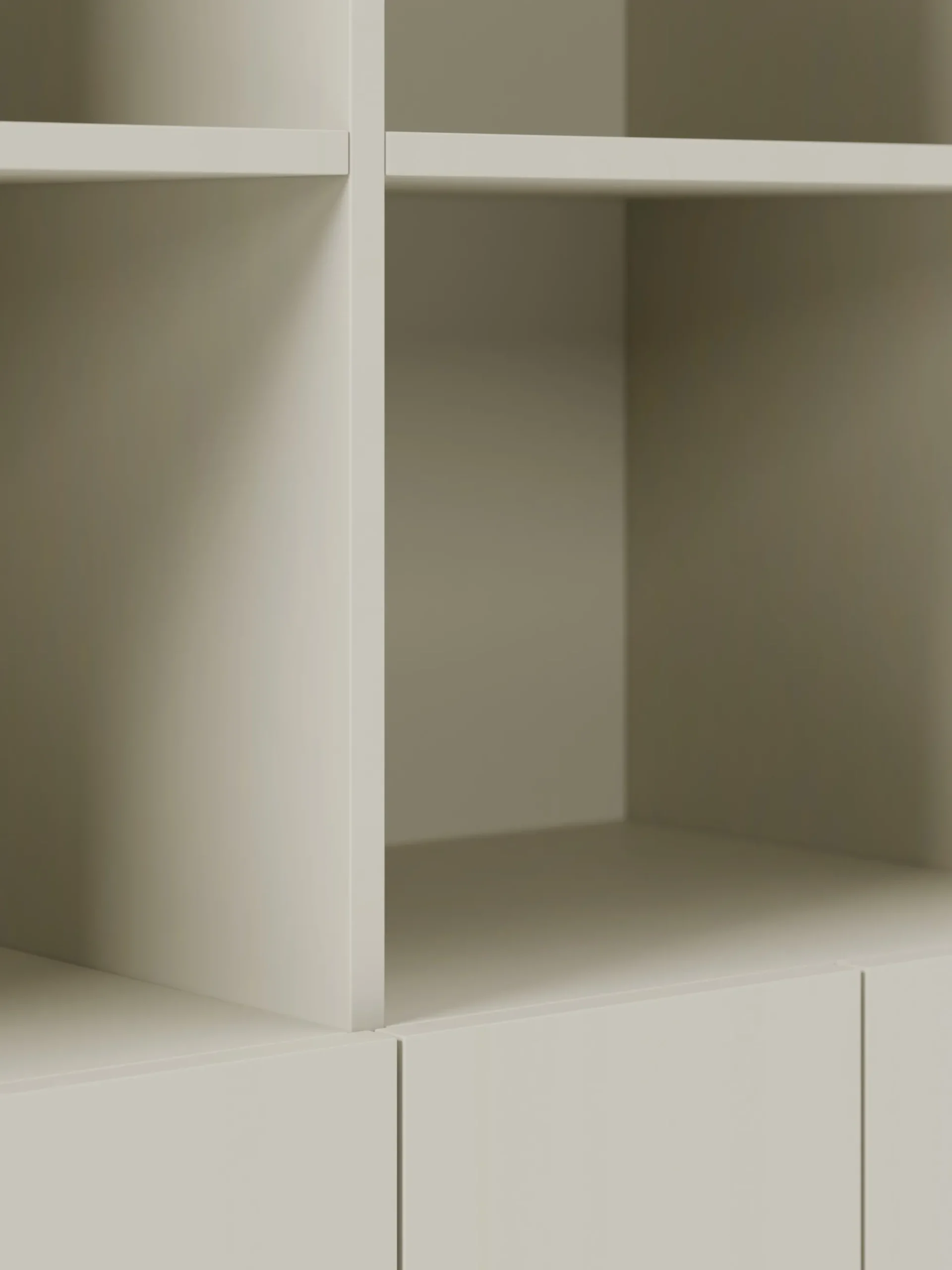 Credenza alta grande in legno Dado
