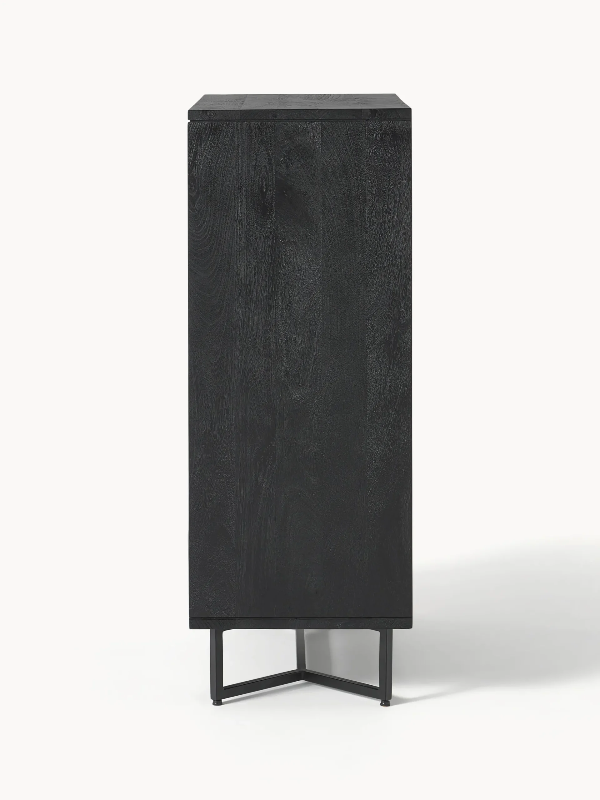 Credenza alta in legno di mango Luca