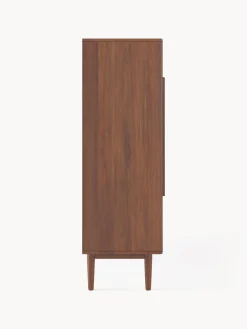 Credenza alta in legno di mango Paul