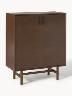 Credenza alta in legno di quercia Diana