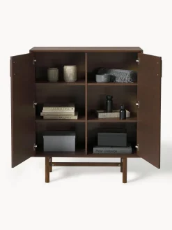 Credenza alta in legno di quercia Diana