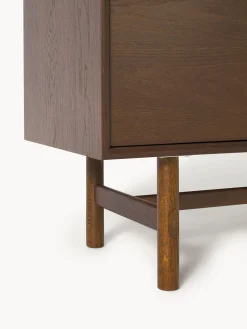 Credenza alta in legno di quercia Diana