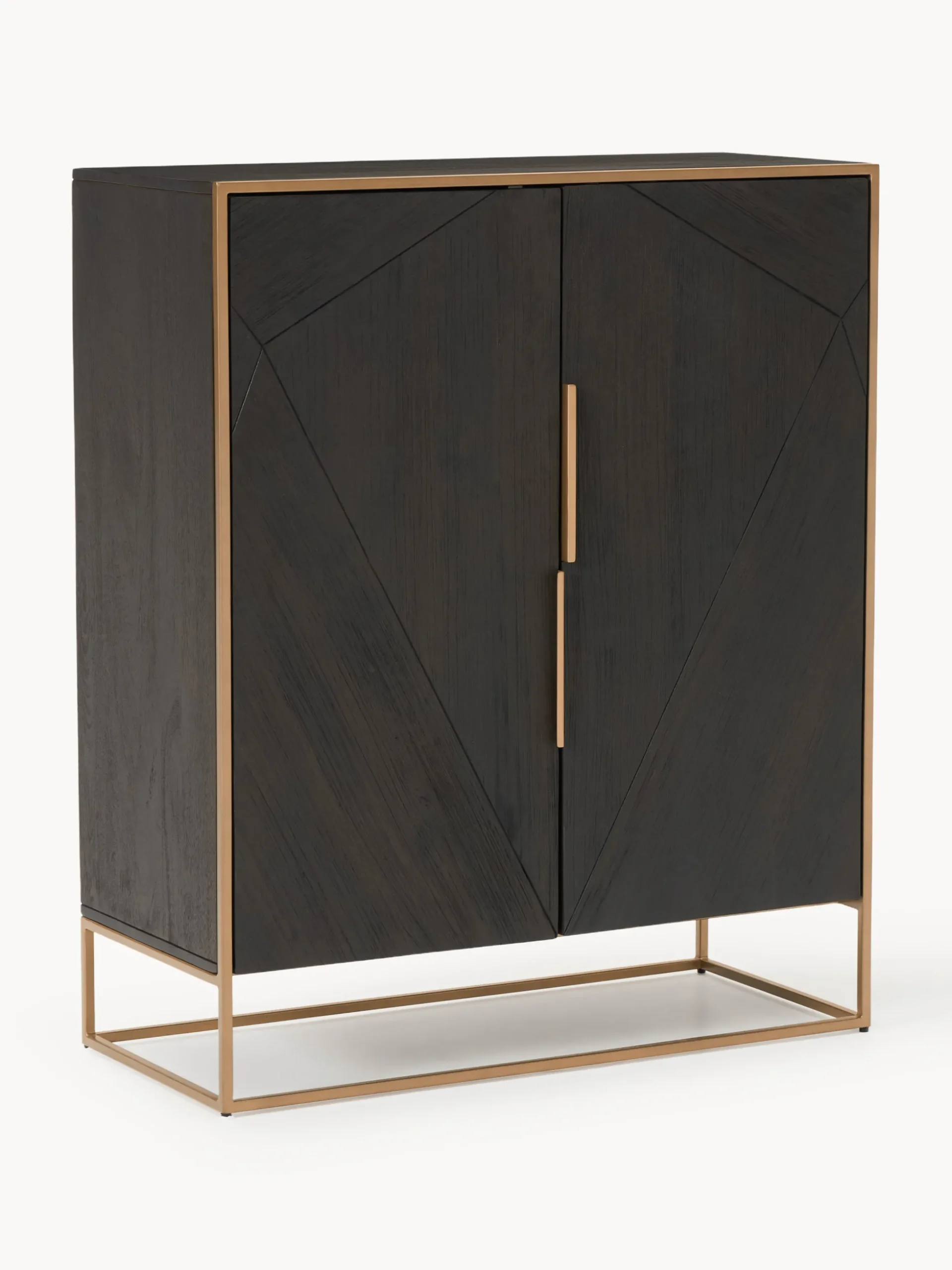 Credenza alta in legno di mango Harry