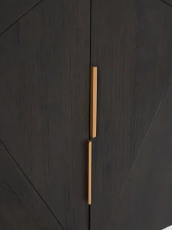 Credenza alta in legno di mango Harry