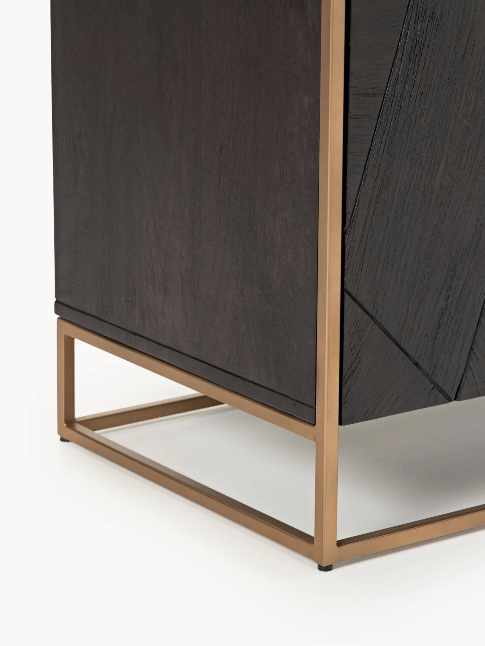 Credenza alta in legno di mango Harry