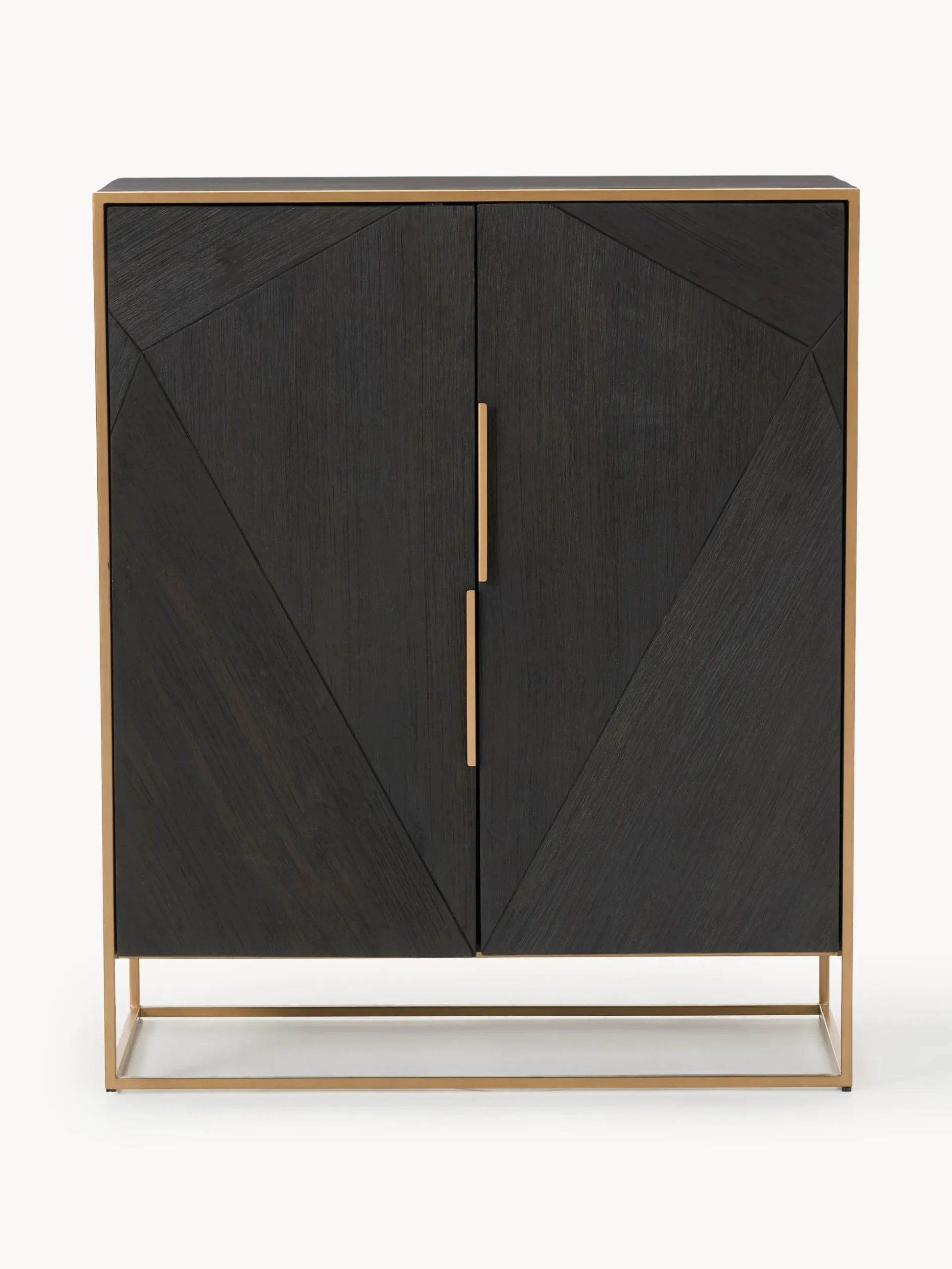 Credenza alta in legno di mango Harry