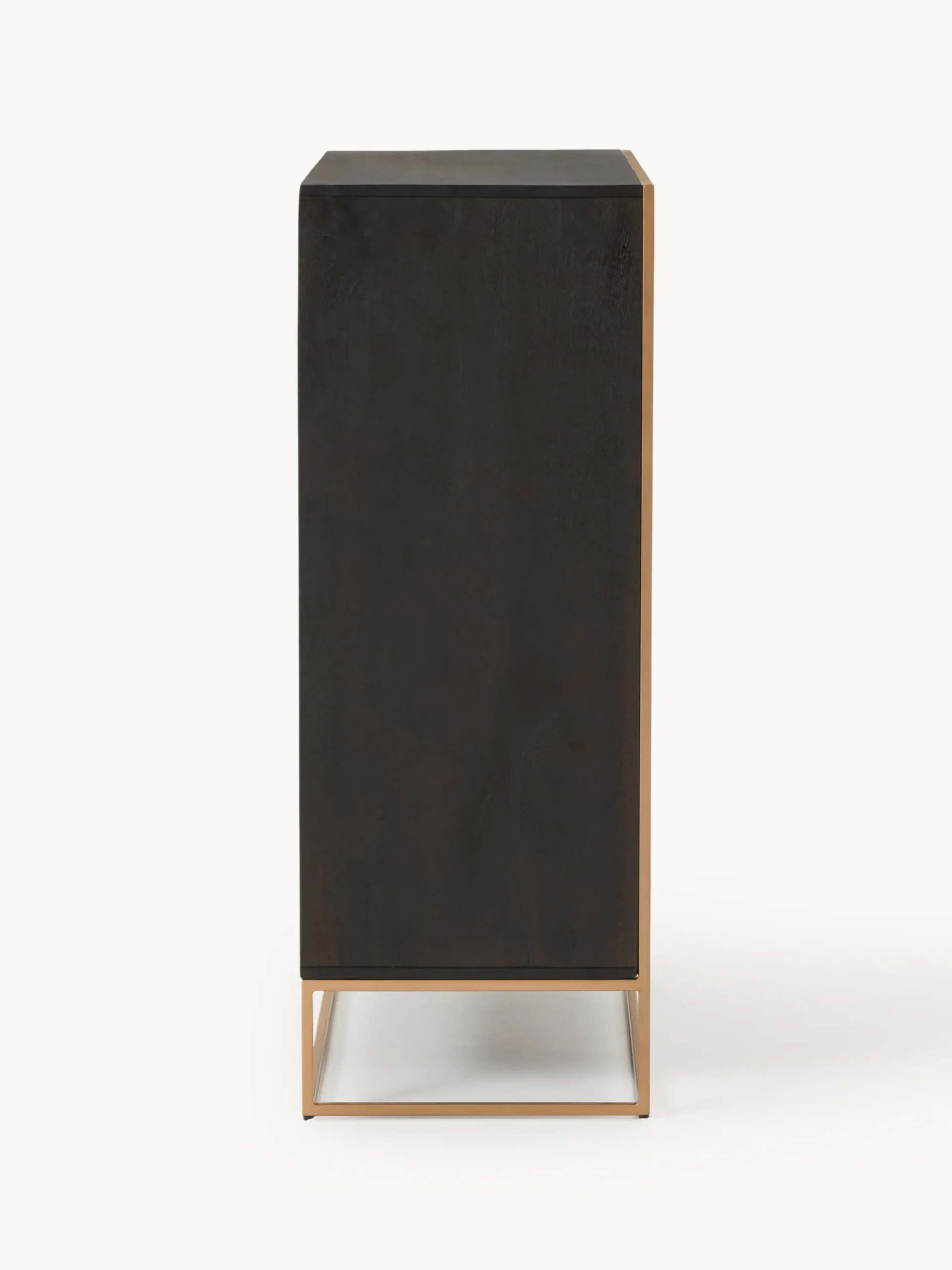 Credenza alta in legno di mango Harry