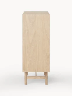 Credenza alta in legno di quercia Diana