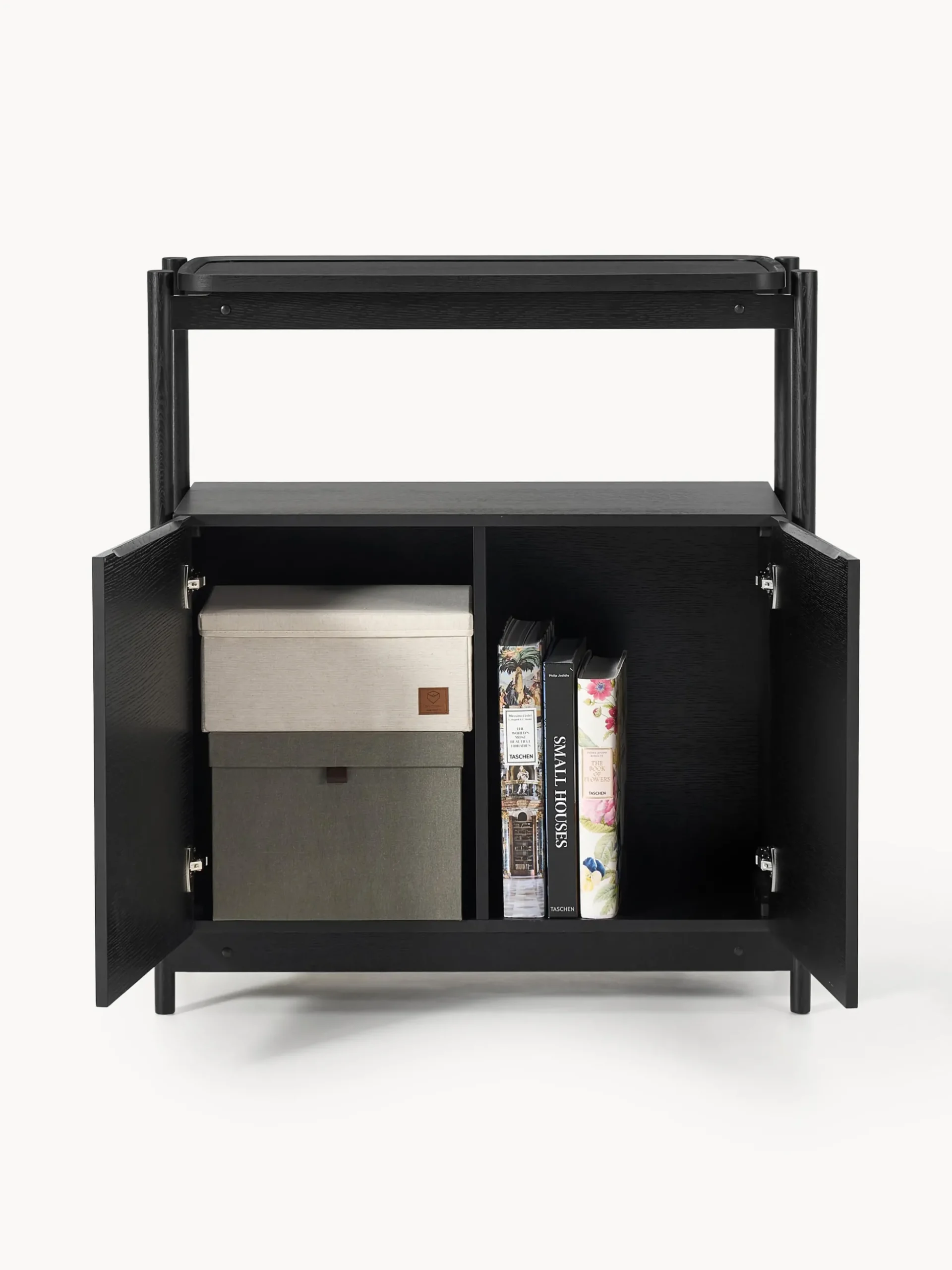 Credenza alta in legno Libby