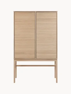 Credenza alta in legno Linley