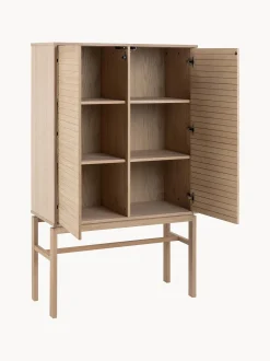 Credenza alta in legno Linley