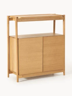 Credenza alta in legno Libby