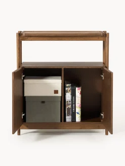 Credenza alta in legno Libby