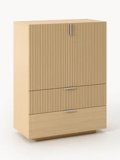 Credenza alta in legno Sato