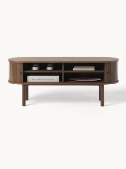 Credenza bassa con frontale millerighe Calary