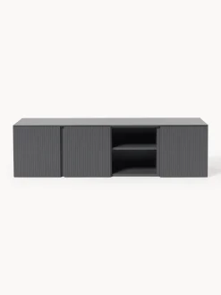 Credenza bassa con fronte millerighe Shea