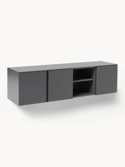 Credenza bassa con fronte millerighe Shea