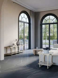 Credenza bassa effetto travertino Bella