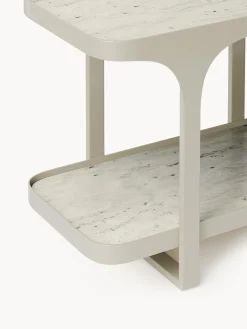 Credenza bassa effetto travertino Bella