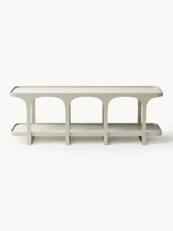 Credenza bassa effetto travertino Bella
