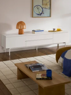Credenza bassa grande in legno Elona