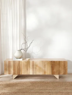 Credenza bassa in legno di frassino Louis