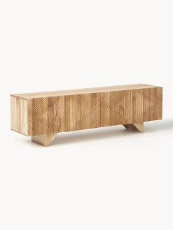 Credenza bassa in legno di frassino Louis