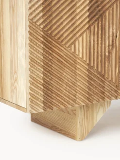 Credenza bassa in legno di frassino Louis
