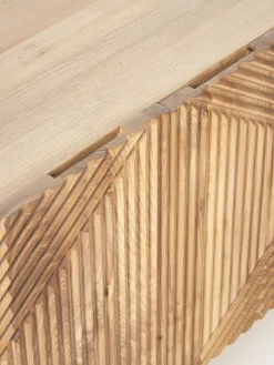 Credenza bassa in legno di frassino Louis