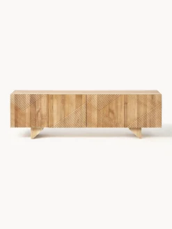 Credenza bassa in legno di frassino Louis